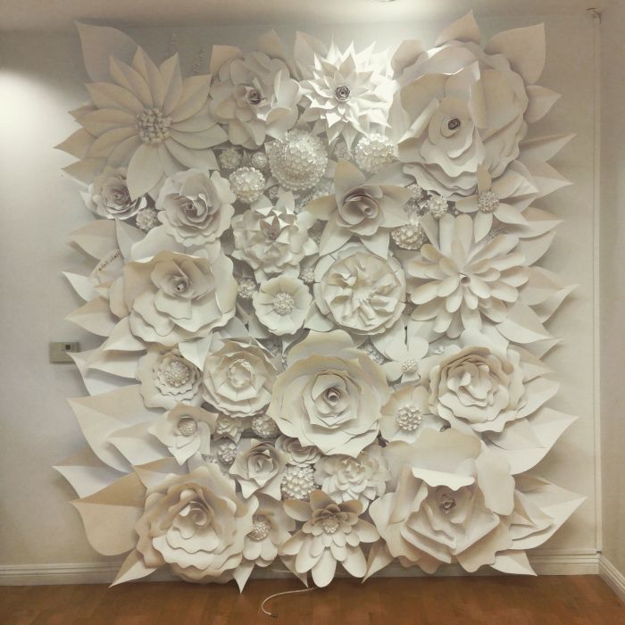 How to make wall decoration with paper