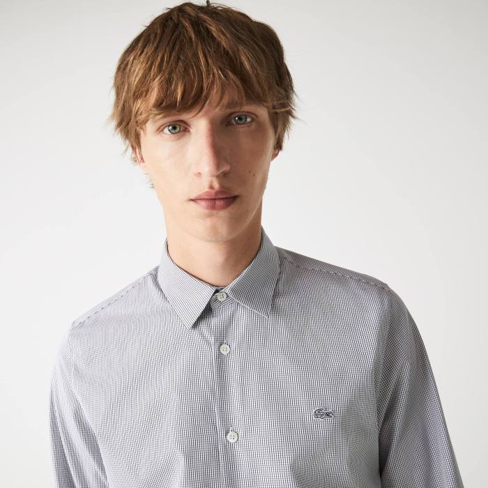 Lacoste dress shirts men