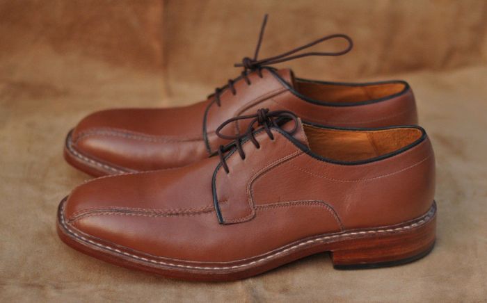 Mens leather sole dress shoes